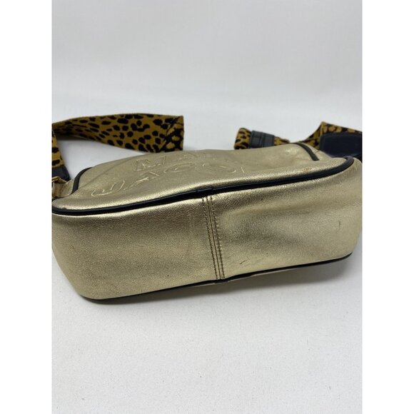 MARC JACOBS Crossbody bag Gold Leather 1261611(+) - Picture 6 of 7